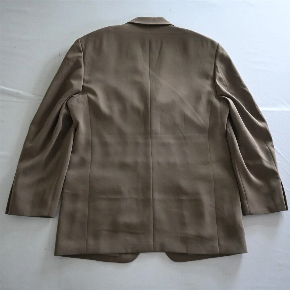 NEW Deadstock Axis Large L Walnut Brown‎ Old Money Y2K Blazer Sport Coat